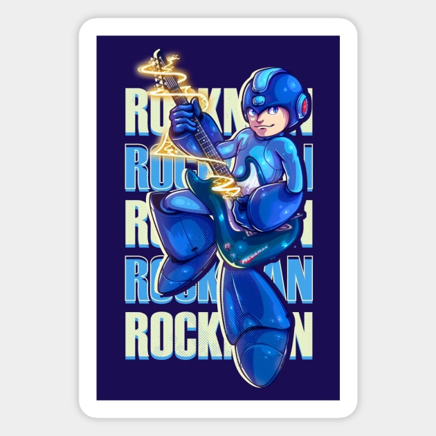 Megaman - Rockman Magnet by Verethor